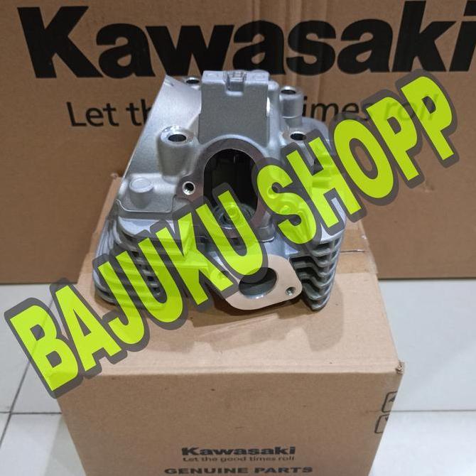 Block Head Blok Cylinder Silinder Head Klx150 Bf Klx 150 Bf Original