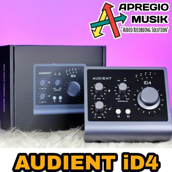 barkisanshop - audient id4 mk ii original garansi resmi soundcard recording
