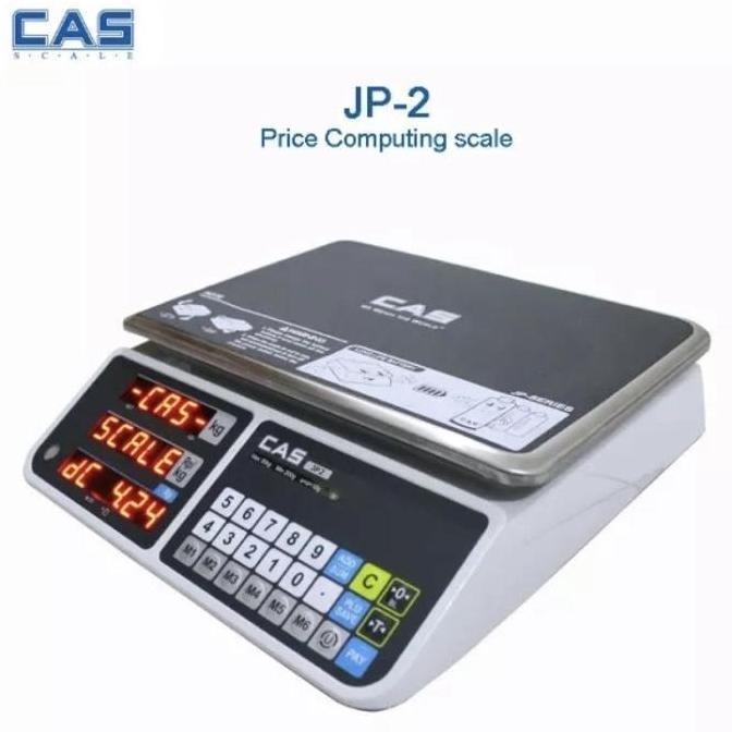 Errozishop - Timbangan Digital 30 Kg Cas Jp-2 / Timbangan Meja Cas 30 Kg