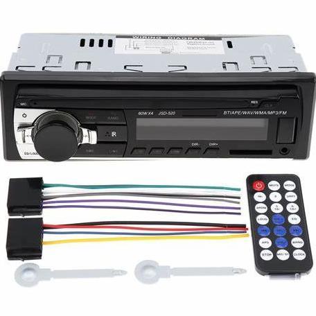 Bisa COD Tape Audio Mobil Multifungsi Bluetooth USB MP3 JSD-520 Single Din JSD-520 Audio Tape Mobil 