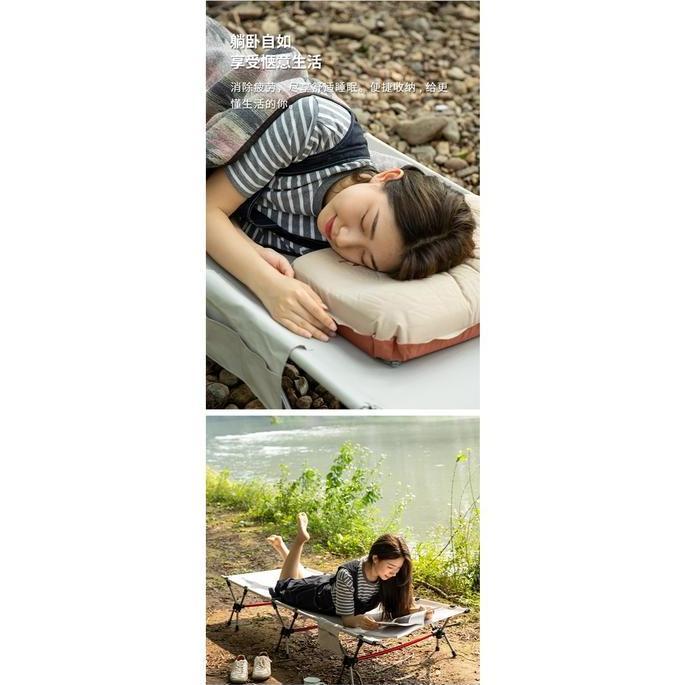Velbed Camping Naturehike NH22JU014 Kasur Lipat TNI Outdoor Tactical Folding Bed Portable Pelbed Tem