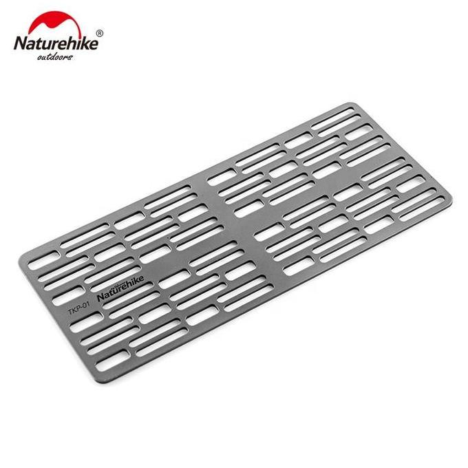 Barbeque Grill Plat Titanium Ultralight Naturehike NH18K001-P BBQ Gril Tray Pemanggang Portable Camp