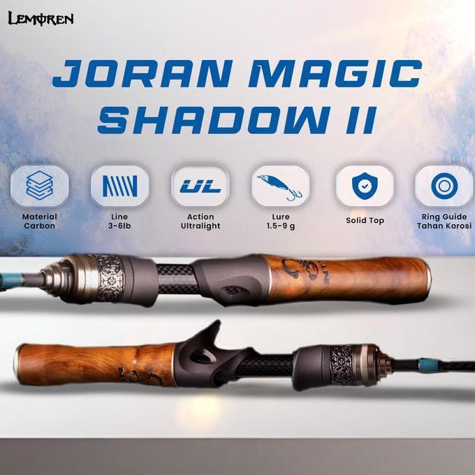 GhostHunter Lemoren Joran Rod Pancing Ul MOYING III Ultra-Light JP038