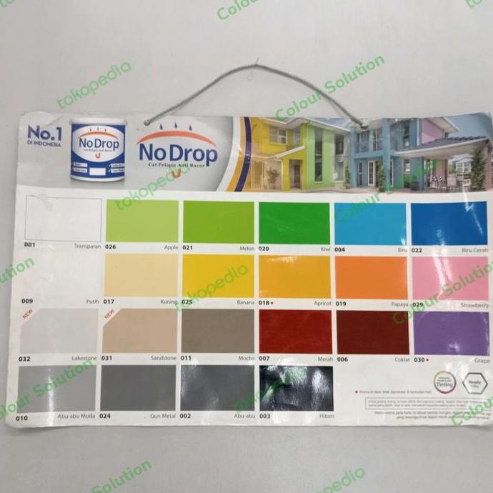 Daminahkelontong - No Drop 1Kg / Cat Pelapis Bocor  / Cat Tembok Luar / Cat Exterior
