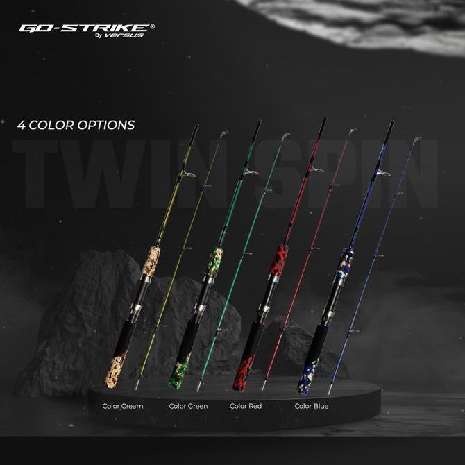 Joran Pancing Gostrike Versus TWIN SPIN Joran Fiber Solid Medium Light 612lbs