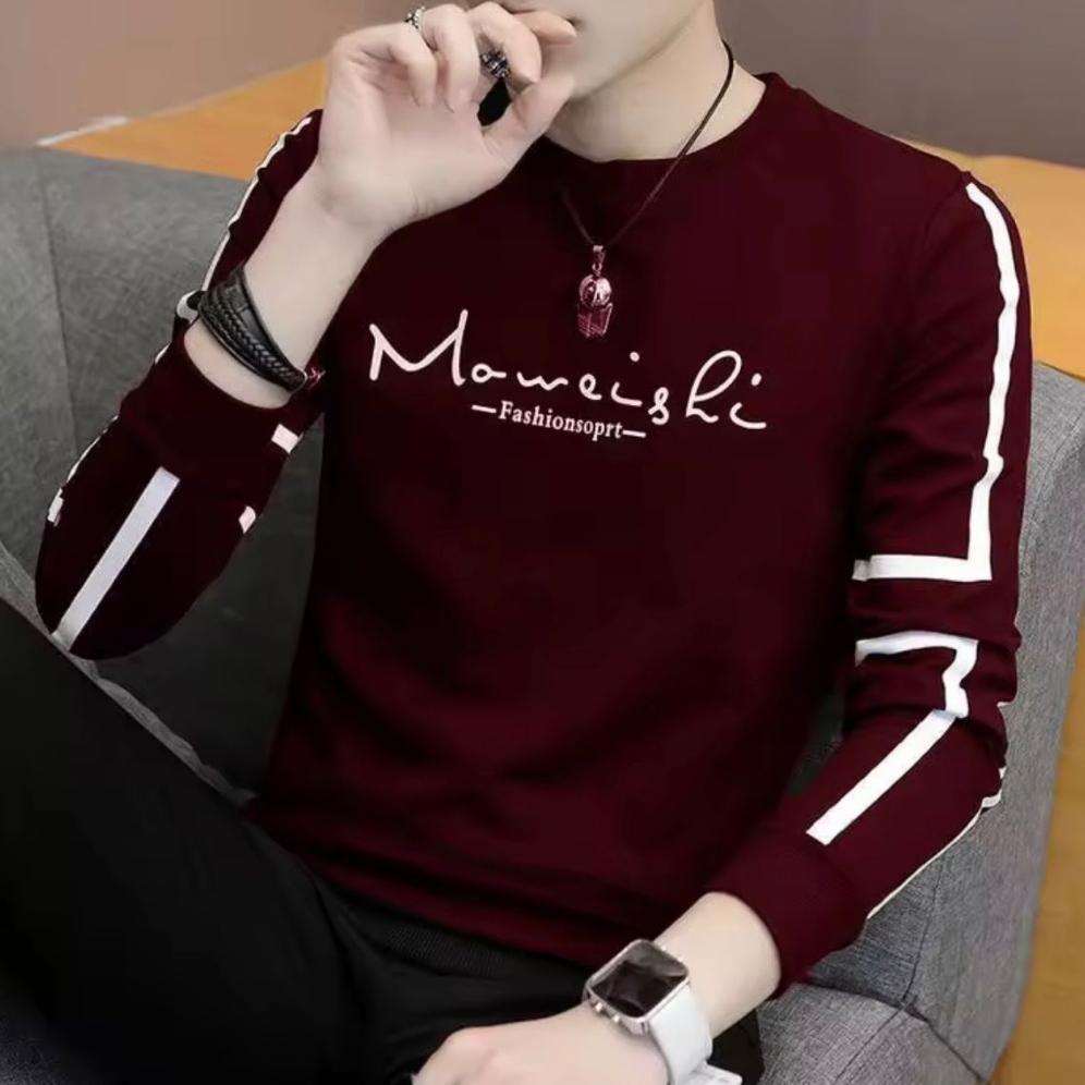 sale KAOS PRIA LENGAN PANJANG / KAOS COWOK MODEL TERBARU KOREA / KAOS PRIA KEREN / BAJU KAOS PRIA MO