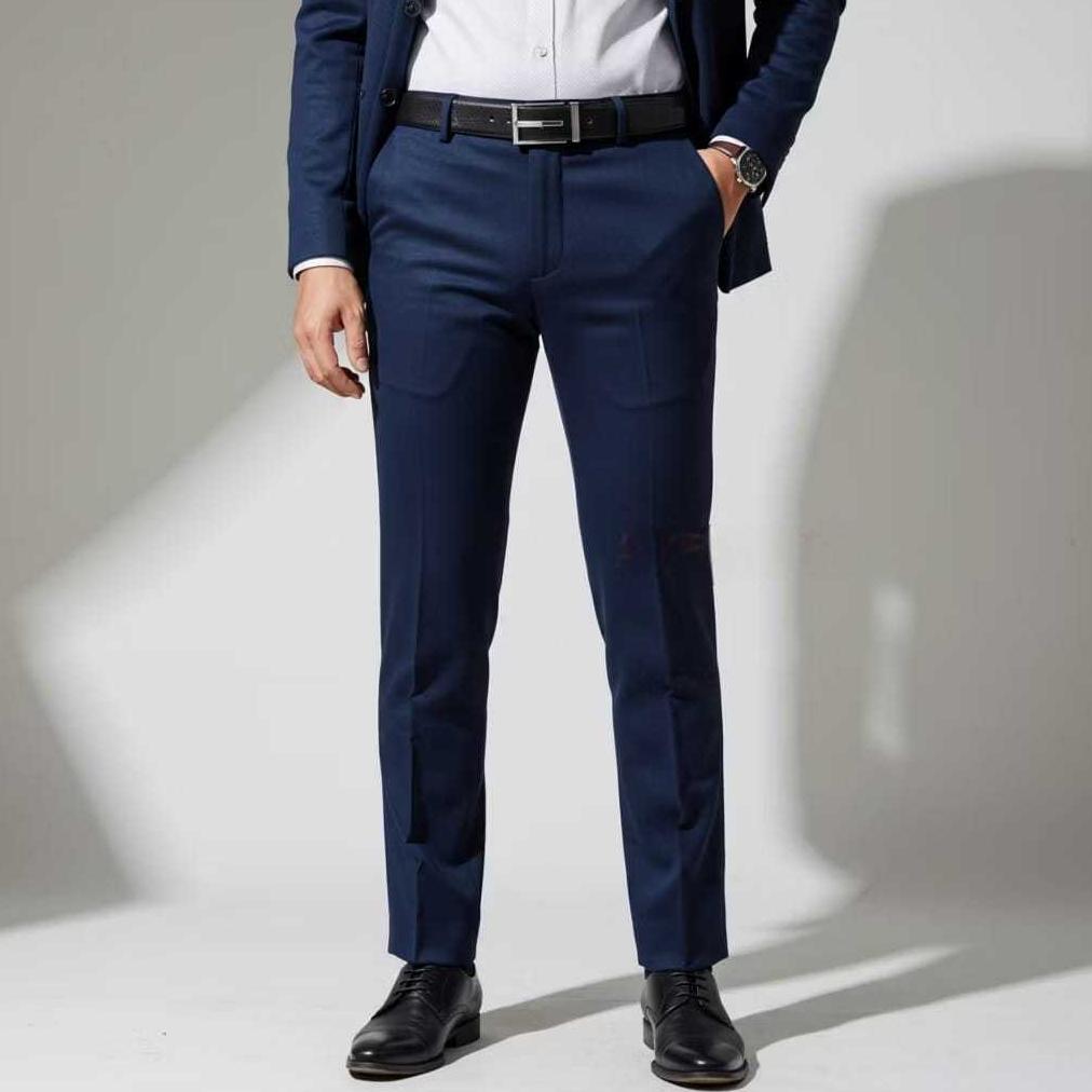 HOT PRODUCT Celana Kerja Pria Slim Fit - Bahan Stretch Premium Nyaman Seharian Tidak Bikin Gerah