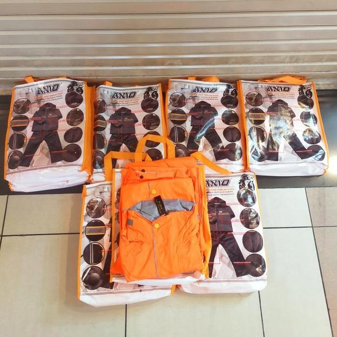 Jas Hujan / TYPE 882 Orange Raincoat Axio Europe 882-A
