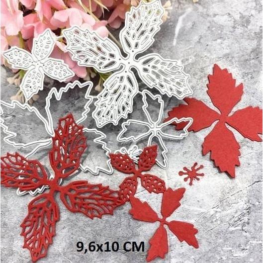Ready Cetakan Stensil Cutting Dies Bahan Metal Scrapbook DIY Cetakan FOUR