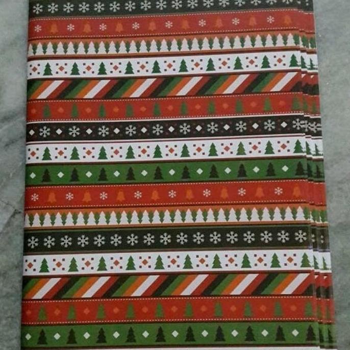kertas kado natal christmas