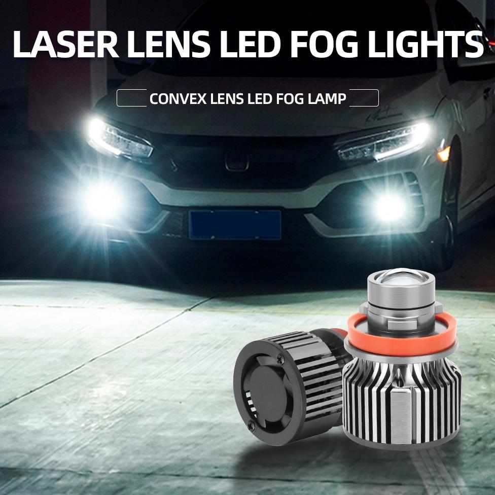 Tahan Lama  Harga Sepasang  Super Terang 50W 2 Buah Lampu Led H11 H8 H16 Foglamp Proyek Proyektor Mi