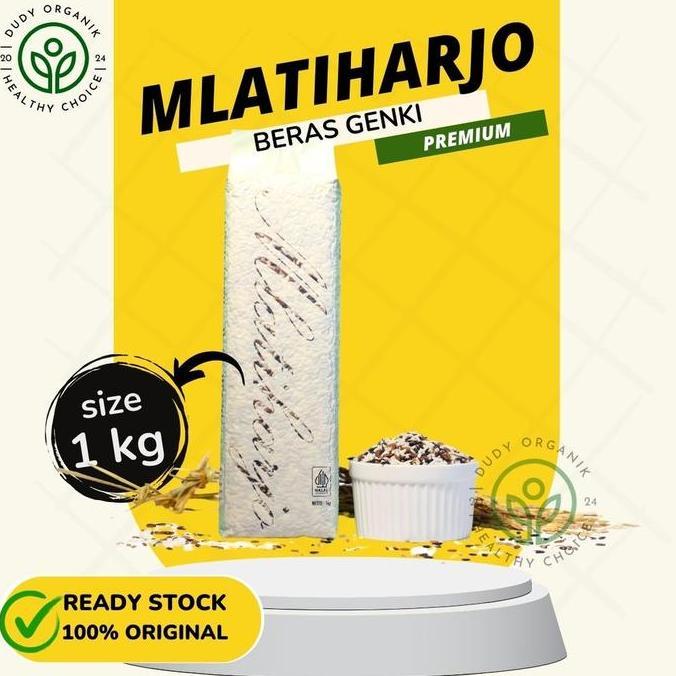 Beras genki mlatiharjo mix beras hitam, merah dan melati