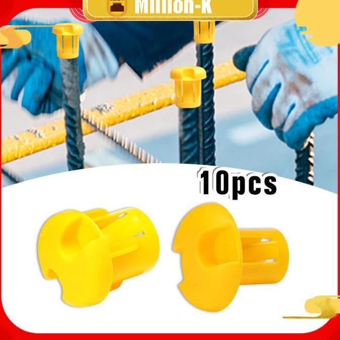 DAX 10 Pcs Mushroom Rebar Cap / Protector Covers Rebar PROTOK