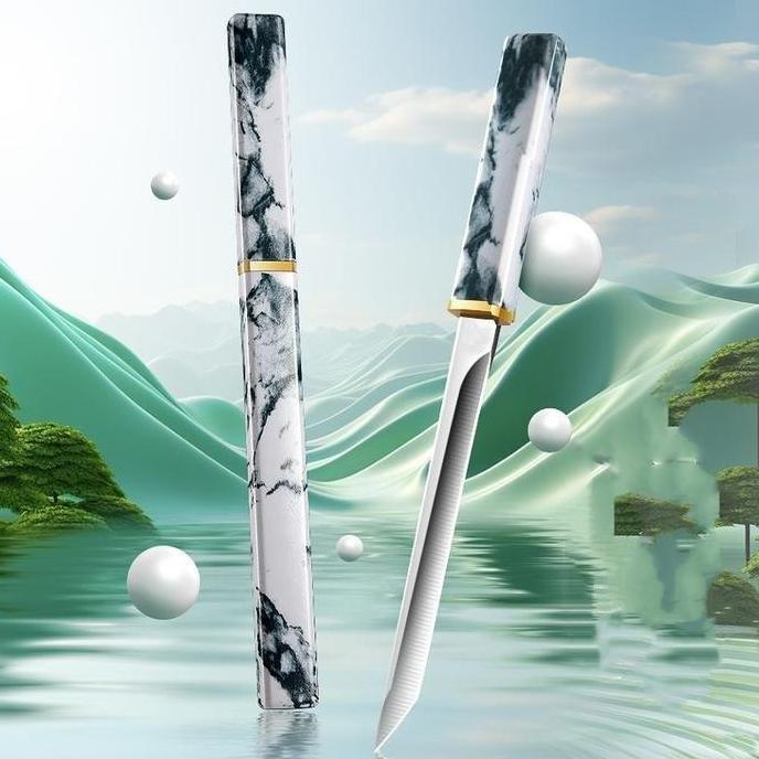 TENNIME Chef Knife Profesional Pisau Chef Jepang Pisau Koki Super Tajam Japanese Pisau Mizu Chef Kni
