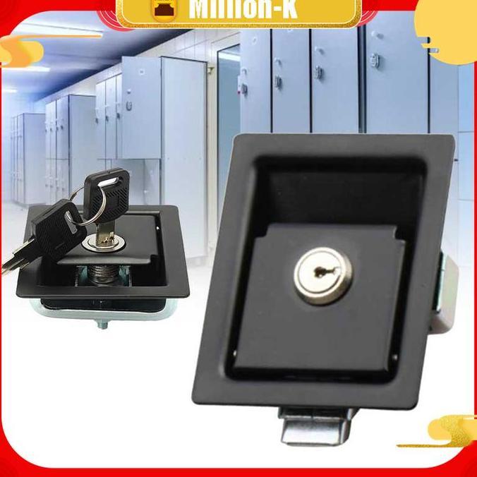 VIRYEOU 9x7cm Door Lock Genset / Cargo Lock /  Doorlock Pintu Genset PROTOK