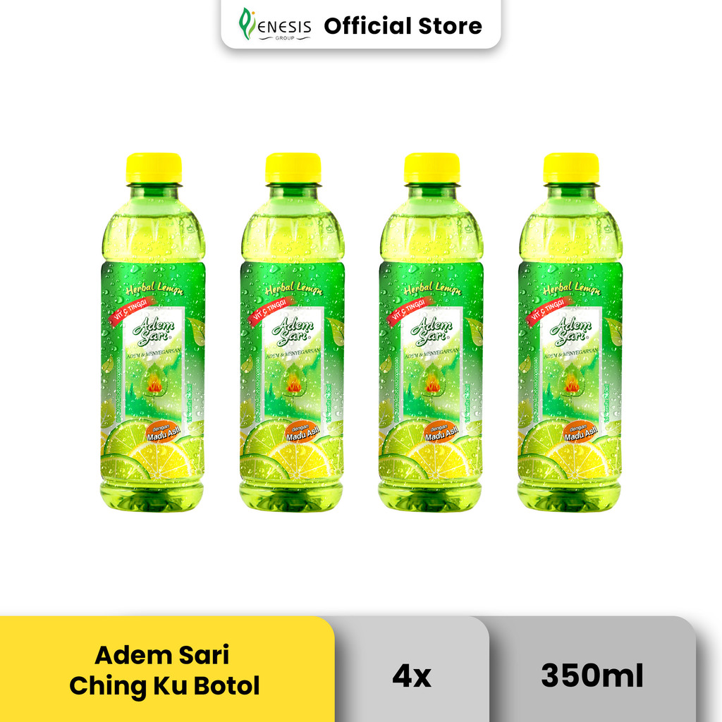 Adem Sari Ching Ku Botol 350 ml x 4 - Multi Pack