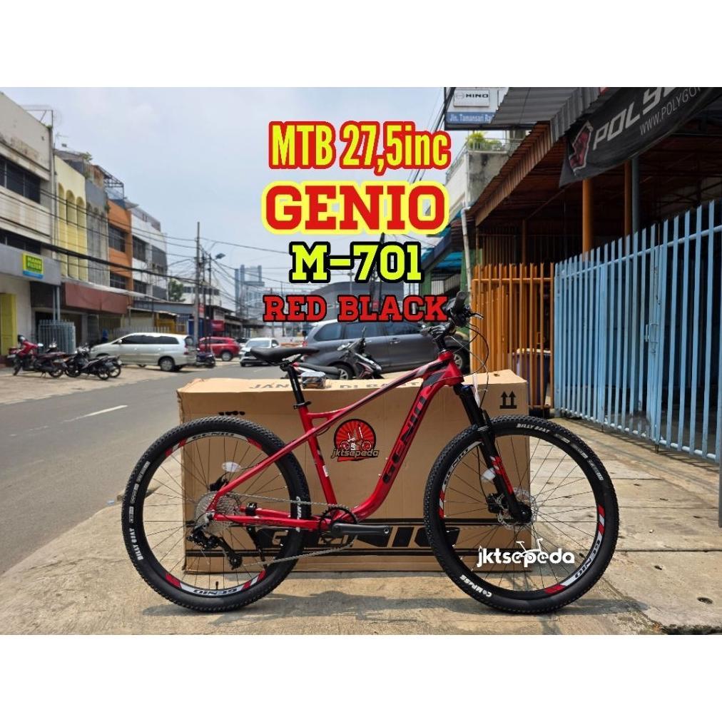 Sepeda Gunung MTB GENIO M-701 10speed Ready stock