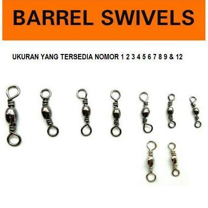 Kili Kili Barrel Swivel Ukuran Kecil Sampai Besar Perbungkus Allshop