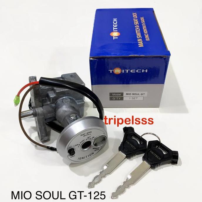 Kunci kontak set kunci jok Mio Soul GT 125 / Xride 125 / Xeon GT / Aerox 125