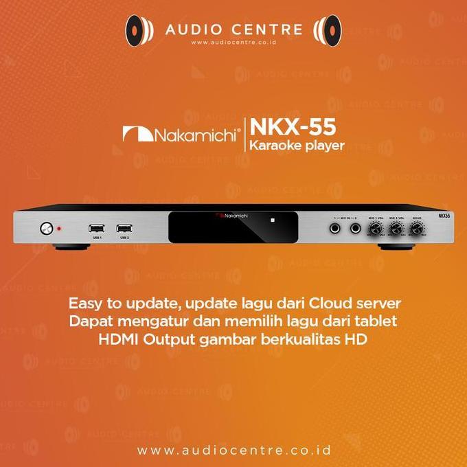 Nakamichi Nkx55 Nkx-55 Nkx 55 Player Karaoke With Youtube
