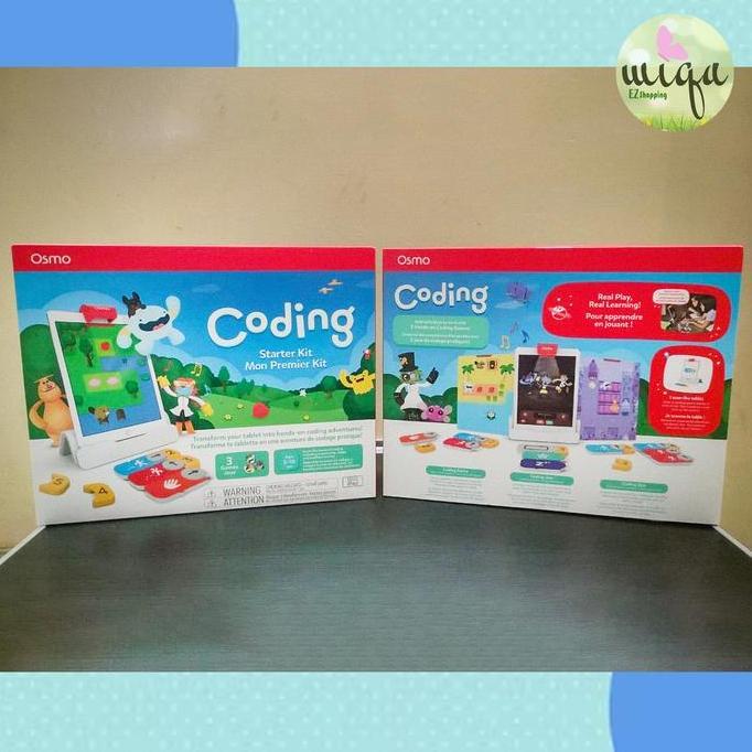 Osmo Coding Starter Kit for iPad, Belajar Programming, Mainan Edukasi