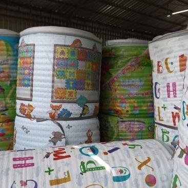 Tikar Gulung Plastik / Karpet Lantai Motif / Lipat Murah 120 X 170 Cm