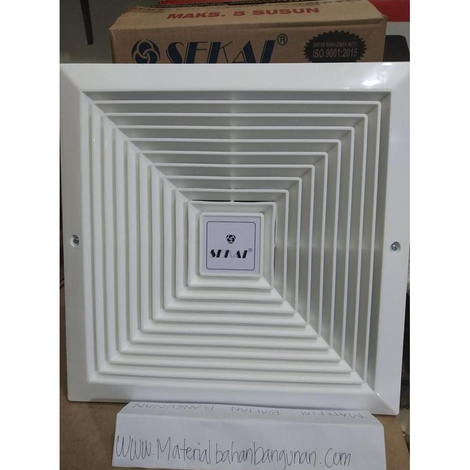 Ready Hexos Fan 10 Inch Kipas Cerobong Plafon Ceiling Langit Langit Depok