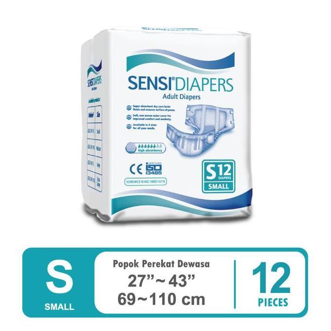 Sensi Adult Diapers S12 - Popok Perekat Dewasa
