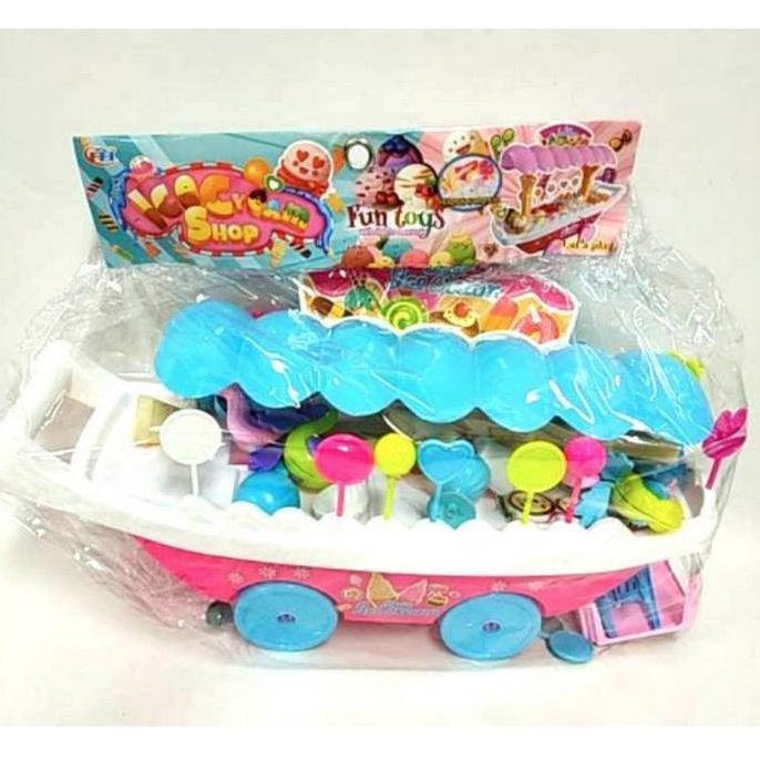 Mainan es krim anak / es krim grobak ukuran jumbo / grobak es krim anak / ice cream shop mainan anak