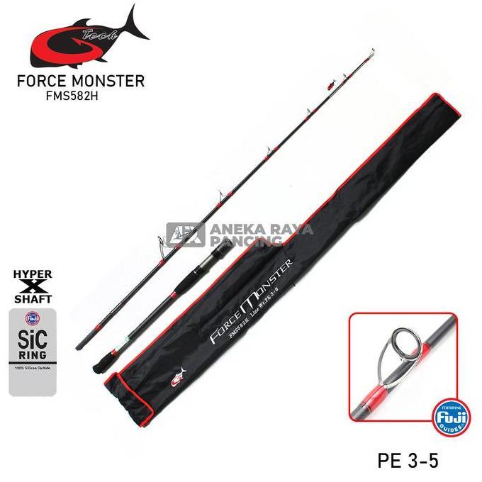 NEW JORAN TIPE BC DAN SPINNING G-TECH FORCE MONSTER