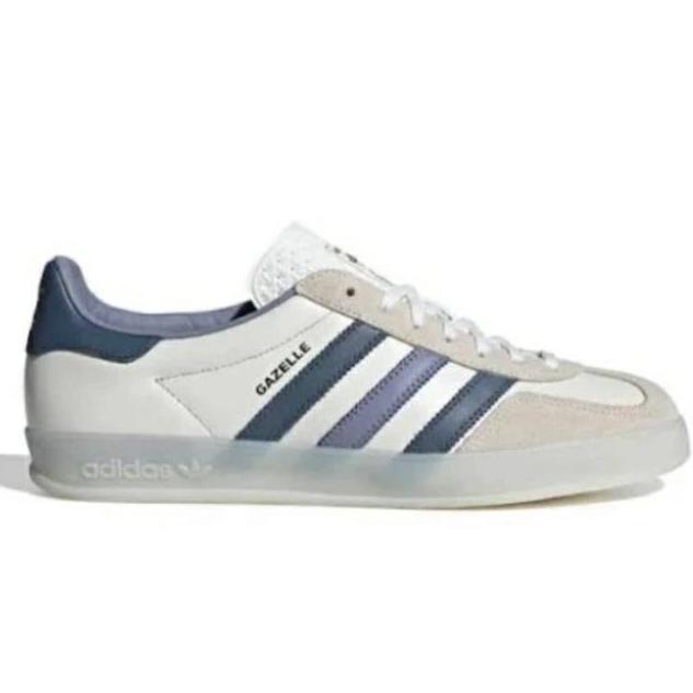 ADIDAS GAZELLE INDOOR WHITE NEVY ORIGINAL