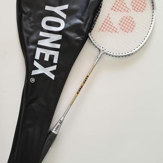 HARGA DISC - RAKET BADMINTON DEWASA DAN ANAK YONEX GR 303 BONUS COVER TAS 1 RESLETING ORIGINAL 100%