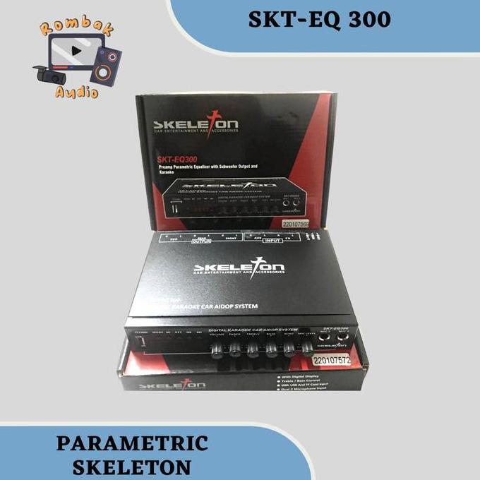 Preamp Parametrik Audio Skeleton SKT - EQ 300 BLUETOOTH