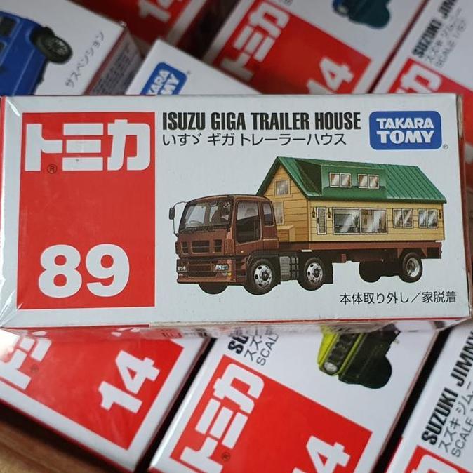 ORIGINAL Tomica Isuzu Giga Trailer House