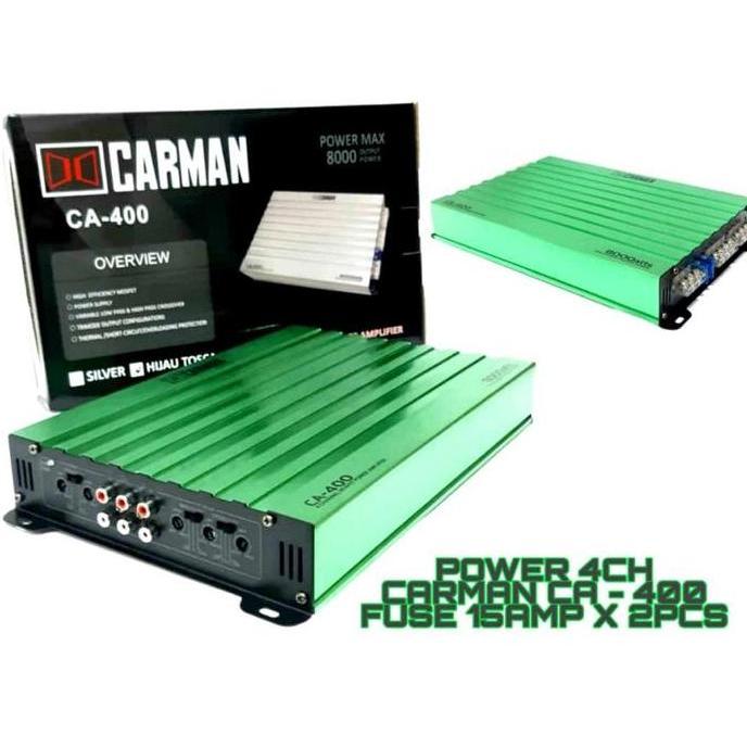 Power Amplifier Mobil Carman CA 400 8000watt 4channel