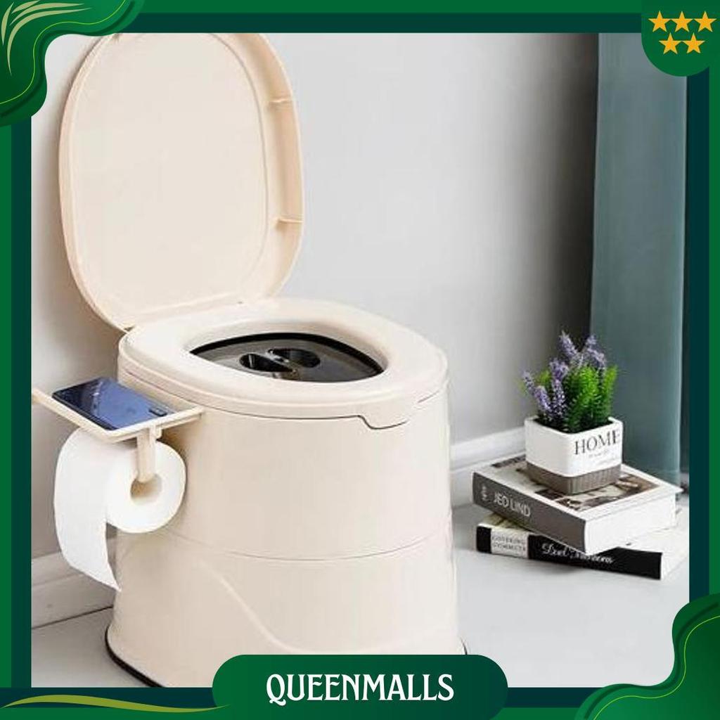 Closet Toilet Duduk Portable + Ember Untuk Lansia & Ibu Hamil - Toilet Duduk Lansia Portable Serbagu