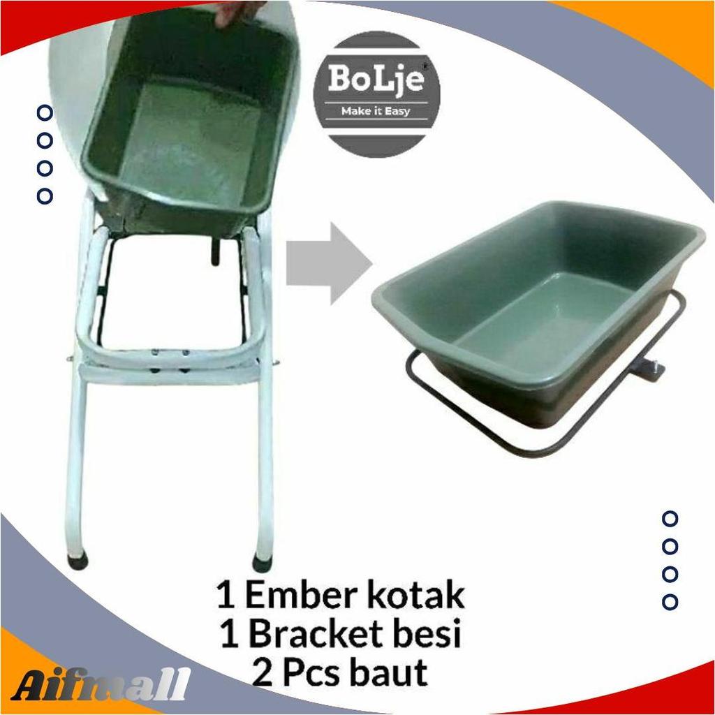 Wc Duduk Portabel Dengan Kaki Karet Dan Ember Termurah