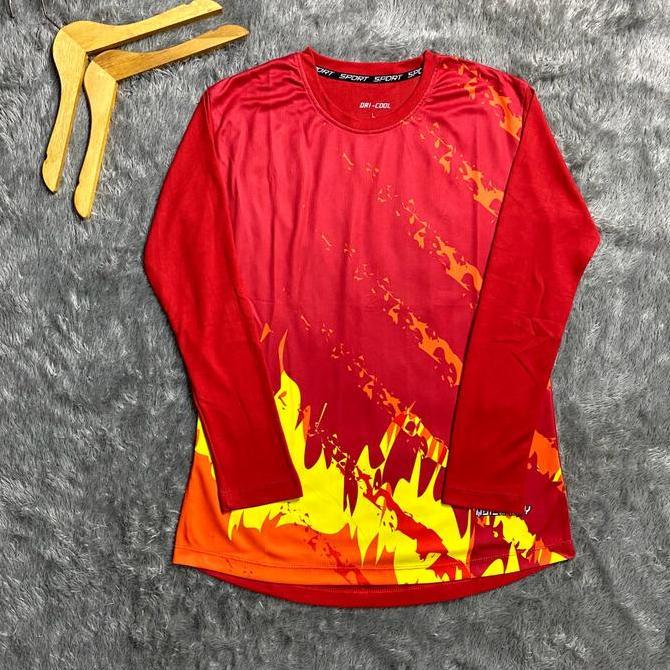 Baju Olahraga Wanita Senam Zumba Aerobic Hijab Lengan Panjang Zrp-68