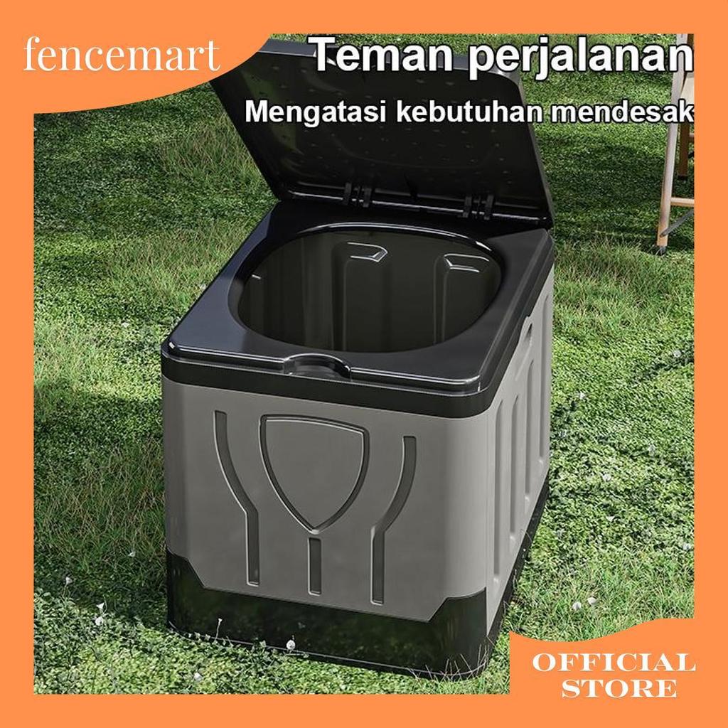 Mobile Toilet Lipat Luar Ruangan Duduk Portable Lansia Portable Toilet Pregnant Women Adult Plastic 