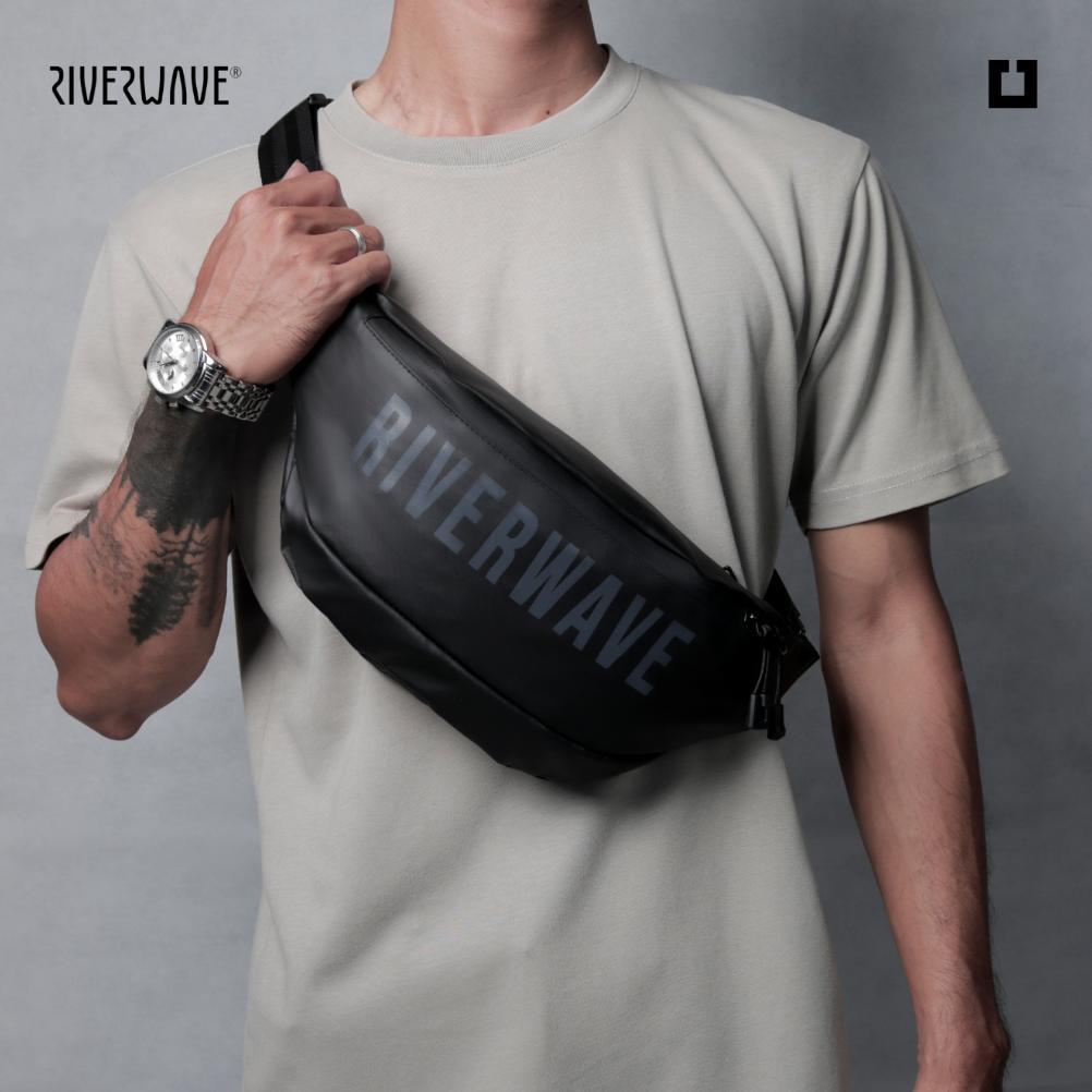 Riverwave - Waistbag Euphrates Slingbag Waterproof Tas Pinggang Selempang Pria Anti Air Premium