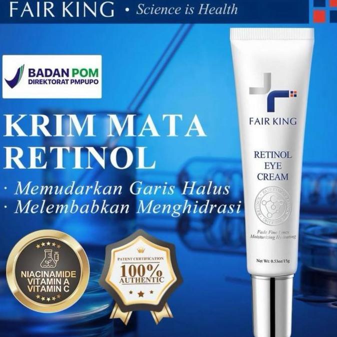 Zena_groupabadi - FAIR KING RETINOL EYE CREAM MENGHALUSKAN KERUTAN MEMUDARKAN LINGKARAN HITAM MATA P