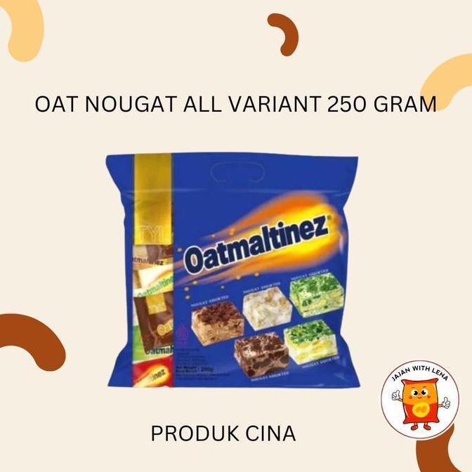 TYL Oatmaltinez Nougat 250 Gram