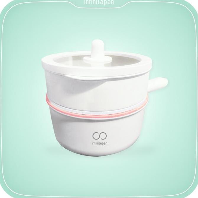 INIFASYAH_JULIO - PRODUKSI LOKAL INFINILAPAN PORTABLE ELECTRIC FRYING PAN TEFLON LISTRIK SERBAGUNA M