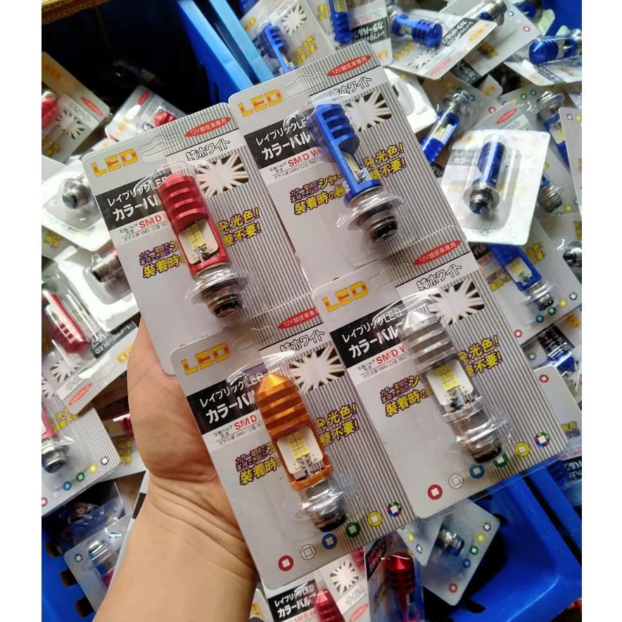 Premium Lampu Led Halogen Lampu Led Motor Matic Bebek Led H6 Putih Lampu Led Putih H6 Gepeng Ac/Dc U