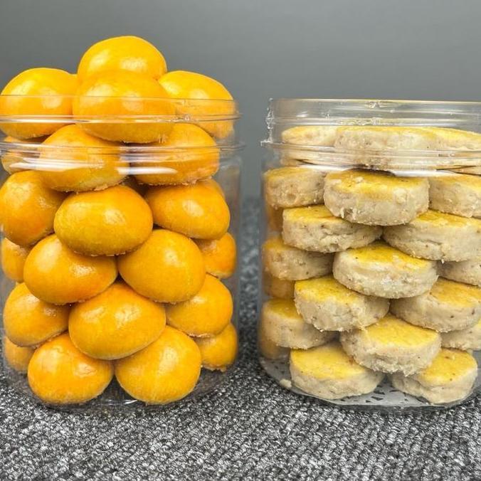 Paket Hemat Bundling Kue Nastar + Kacang Jadul