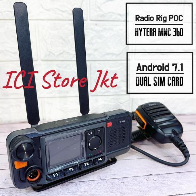 Promo Rig Hytera Mnc 360 / Radio Rig Poc Hytera / Hytera Mnc 360 Poc Walkie Talkie Ht
