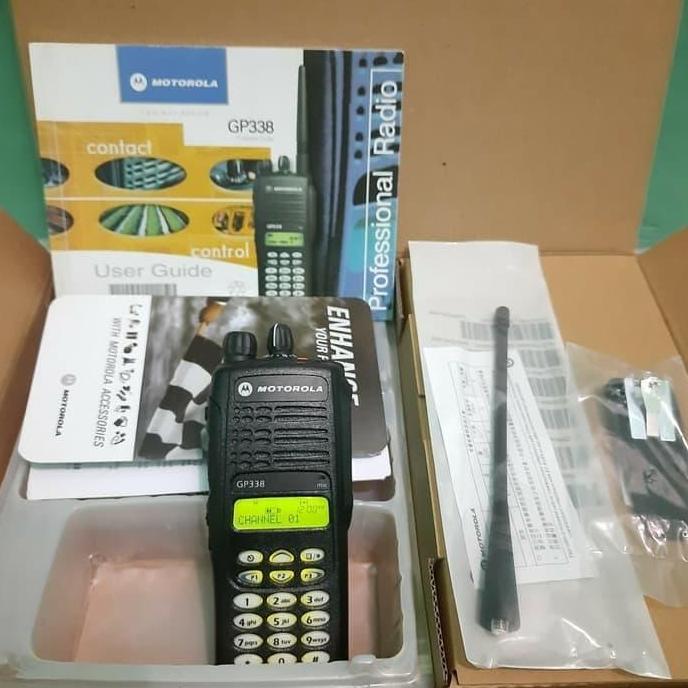 Grosir Ht Motorola Gp 338 Uhf 400Mhz Murah - Handy Talky Motorola Gp338 Uhf