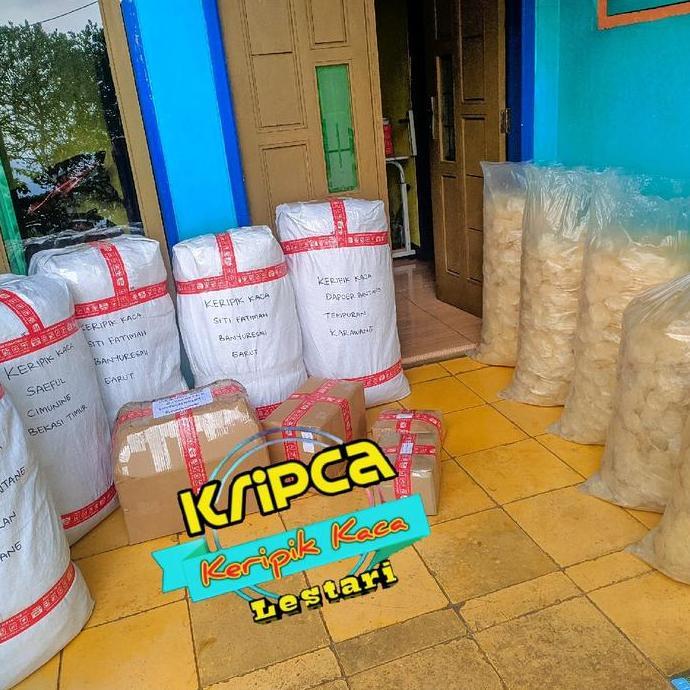 PROMO 2KG KERIPIK KACA MENTAH  GRATIS ONGKIR / KRIPCA MENTAH MURAH KILOAN / BELEDAG / PIKCA / BENING