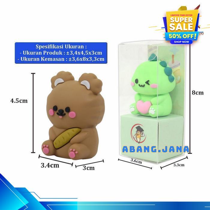 ABANG.JANA A81 RAUTAN PENSIL BONEKA KTER 3D ALAT TULIS SEKOLAH TERBAIK