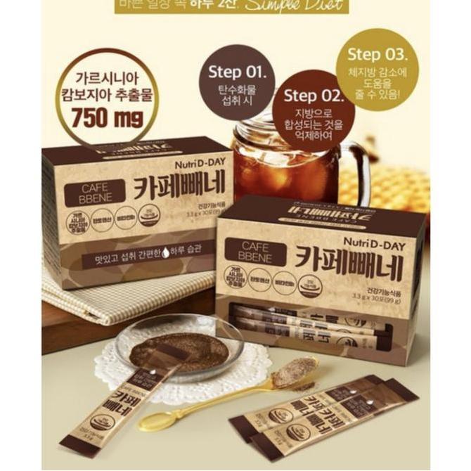 Nutri D-day Diet Coffee Cagebbene Korea/Kopi diet